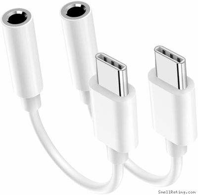 Generic 2‑Pack USB‑C to Aux Adapter